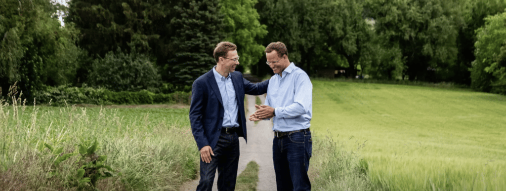 Printum Technology GmbH: Der Sondermaschinen-Hersteller aus Ravensburg – Geschäftsführer Andreas Weigel (links) und Manuel Friedmann (rechts)